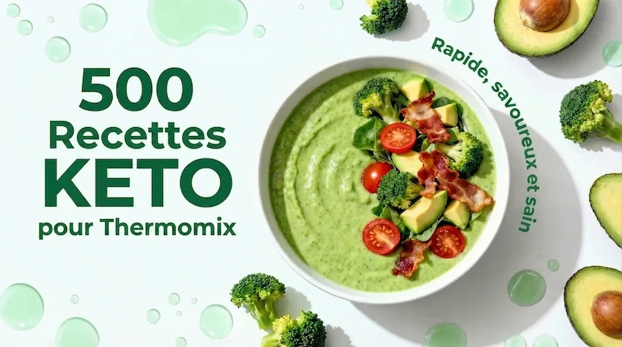 500 recettes keto pour Thermomix